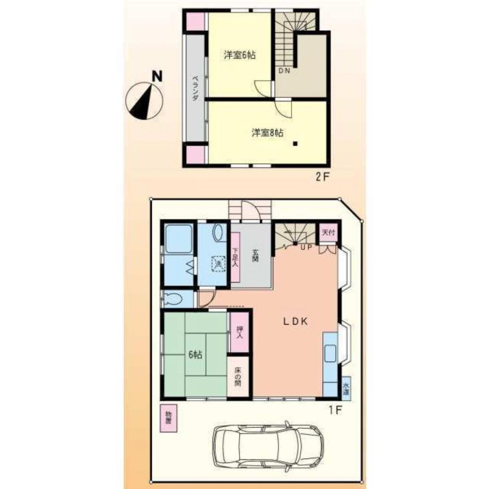 3 غرف نوم منزل في Saitama, Japan رقم 710