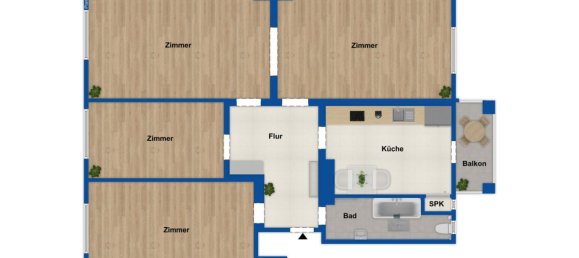 Apartamento de 4 habitaciónes en Lower Saxony, Germany No. 333960 13