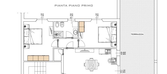 Квартира с 4 спальнями в Орбетелло, Италия № 338331 3
