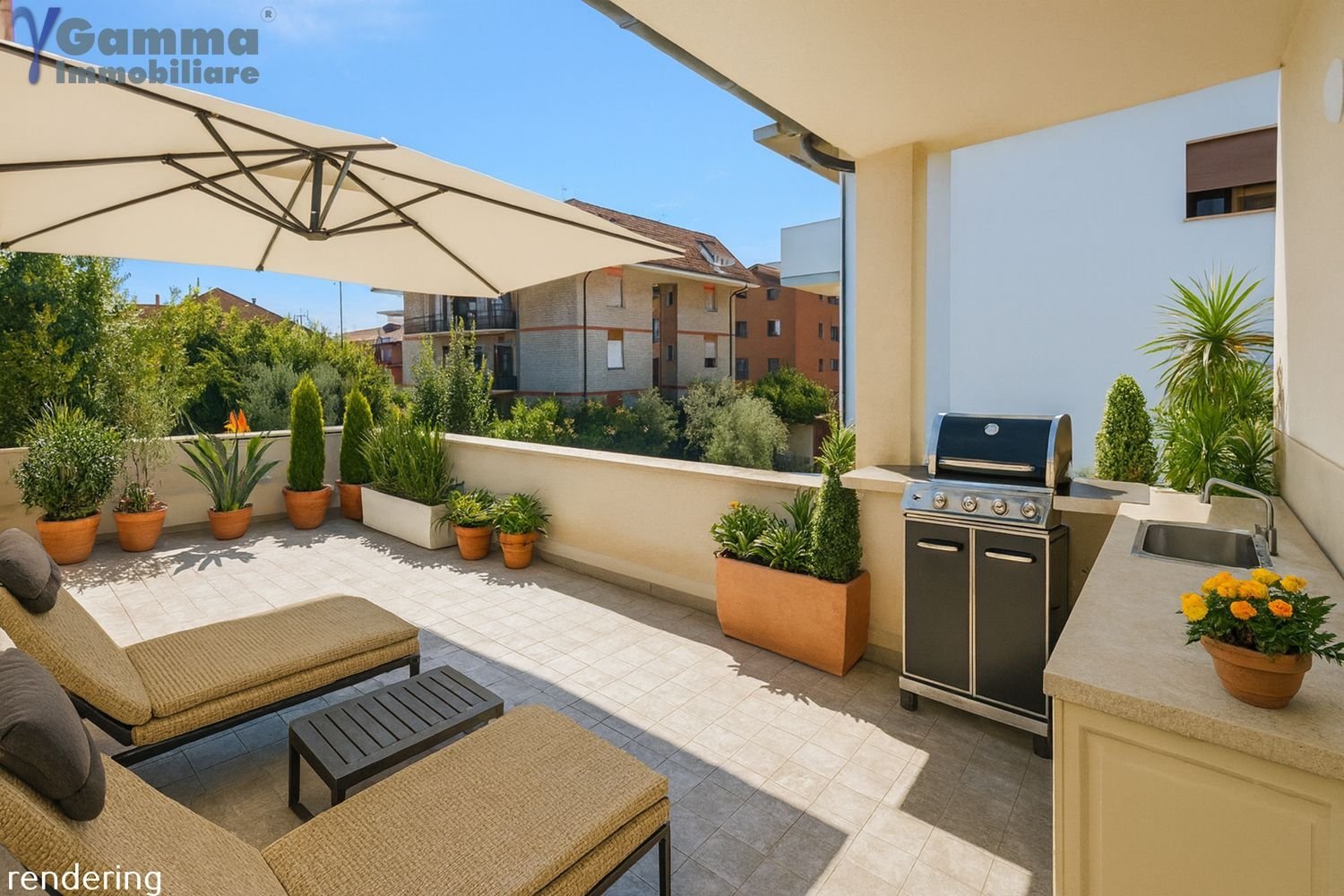 Квартира с 4 спальнями в Орбетелло, Италия № 338331