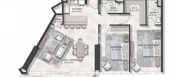 2 bedrooms Apartment in DAMAC Hills (Akoya by DAMAC), UAE No. 15398 19