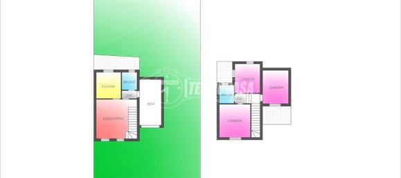 4 rooms House in Sant'Alessio con Vialone, Italy No. 111998 19