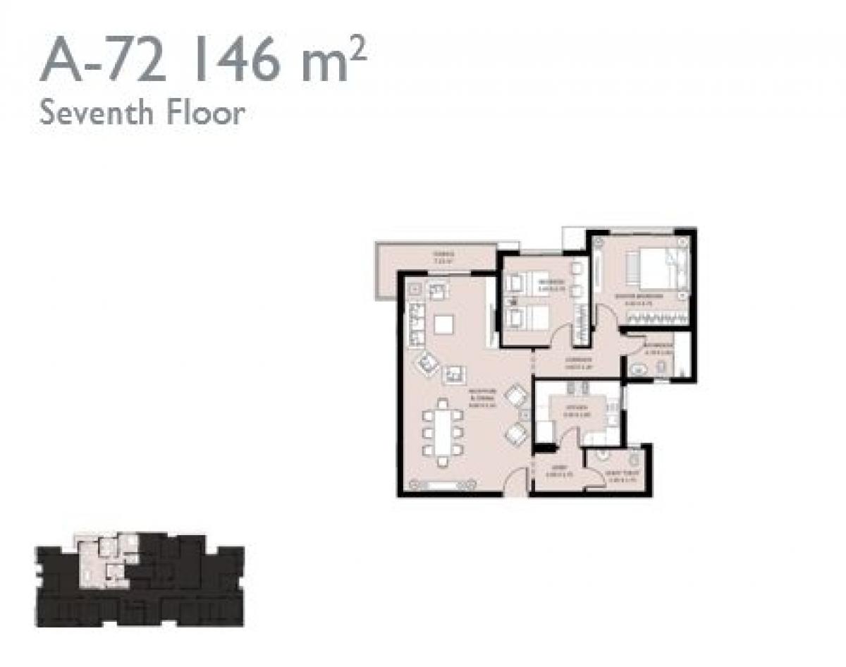 Condominio de 2 dormitorios en New Capital City, Egypt No. 2354