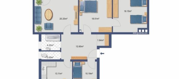 4-Zimmer Wohnung in Höchst, Austria, Nr. 236971 16