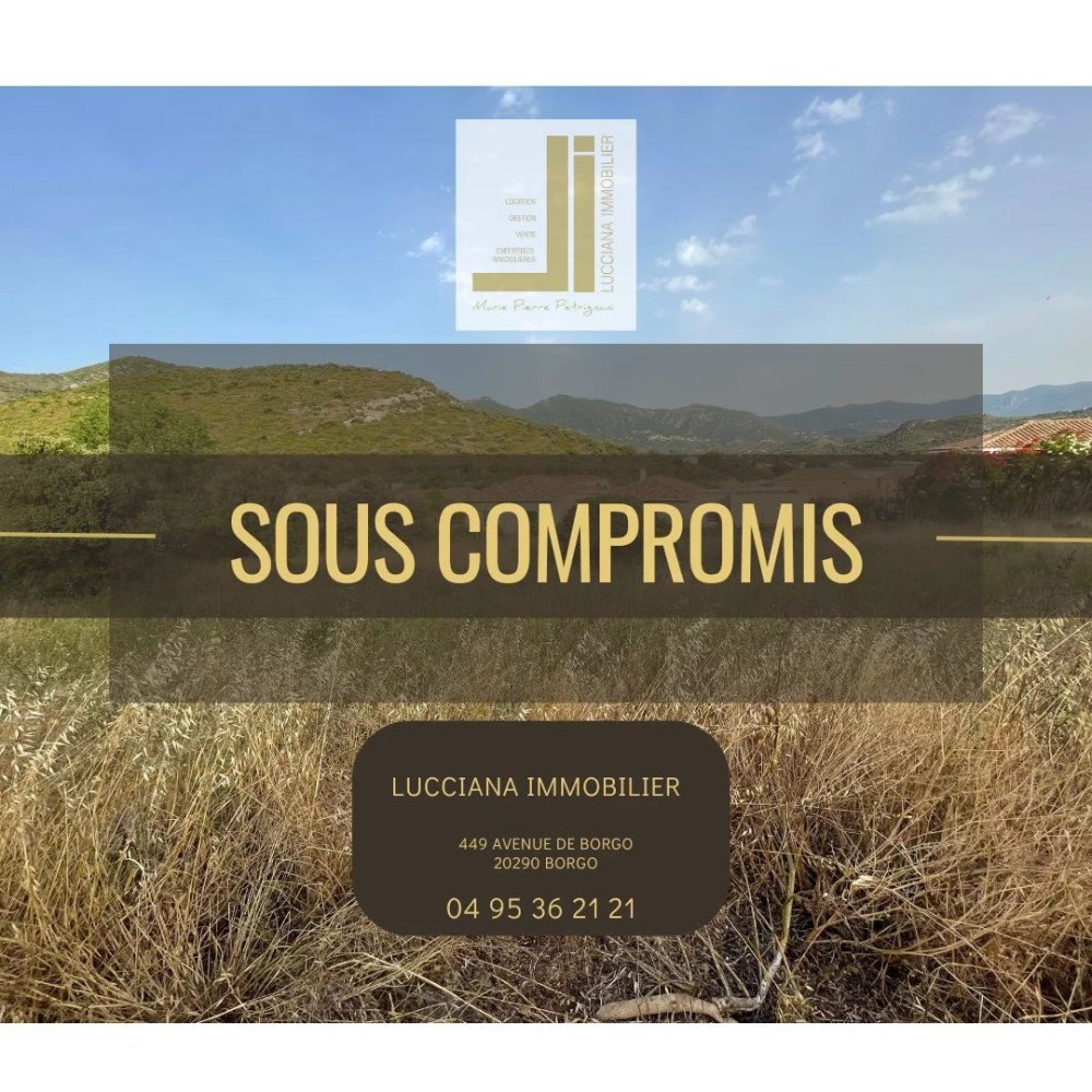 Terreno en Oletta, France 1493 m² No. 252140