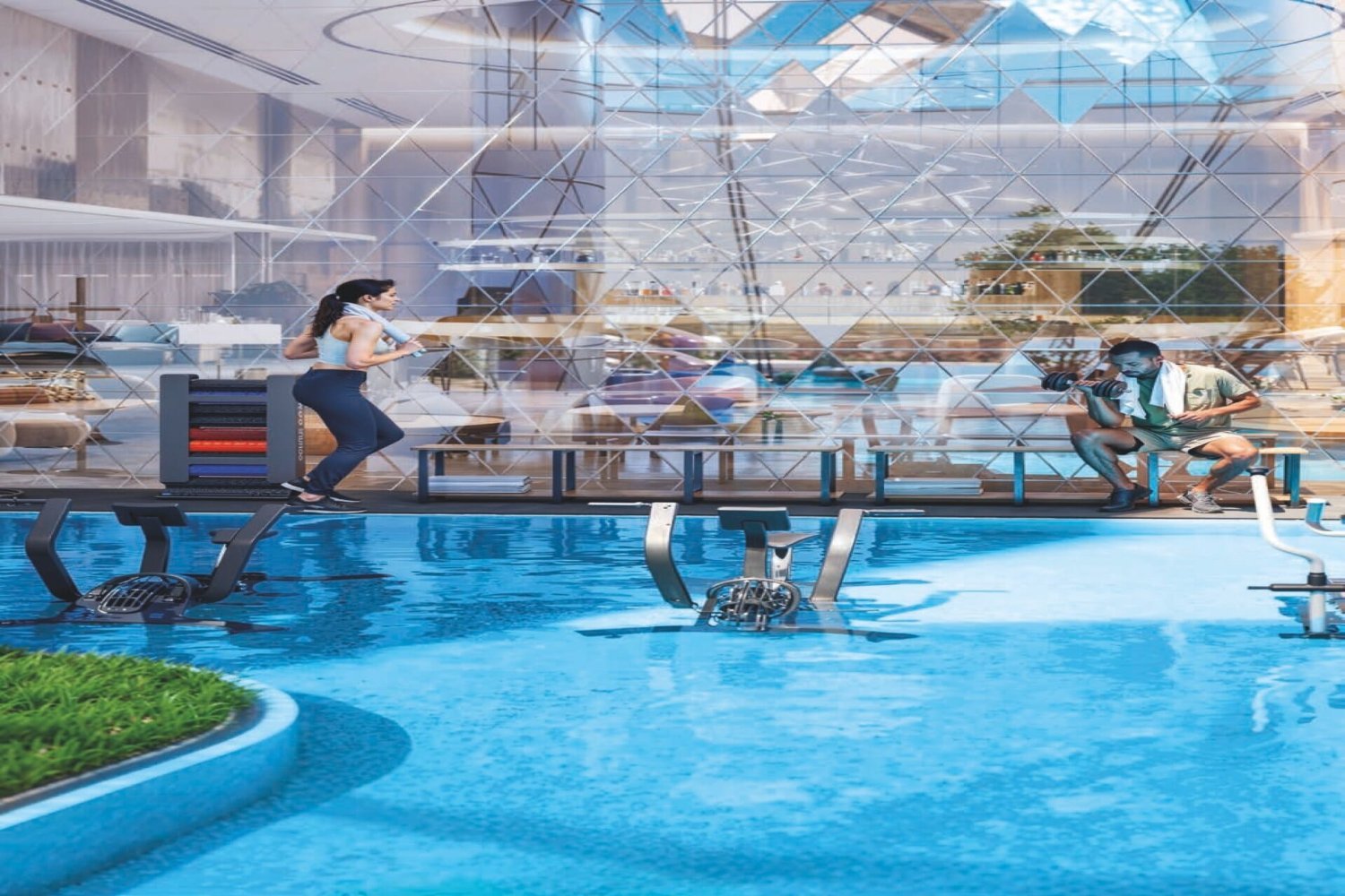 Wohnung in Jumeirah Lake Towers, UAE 39m², Nr. 111087