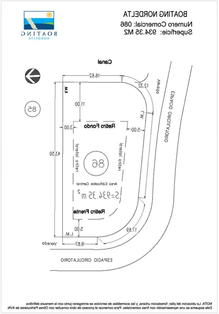 Grundstück in Tigre, Argentina, Nr. 33609