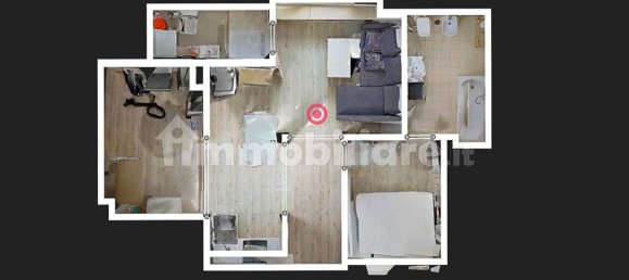 Пентхаус с 1 спальней в Рим, Италия № 120048 23