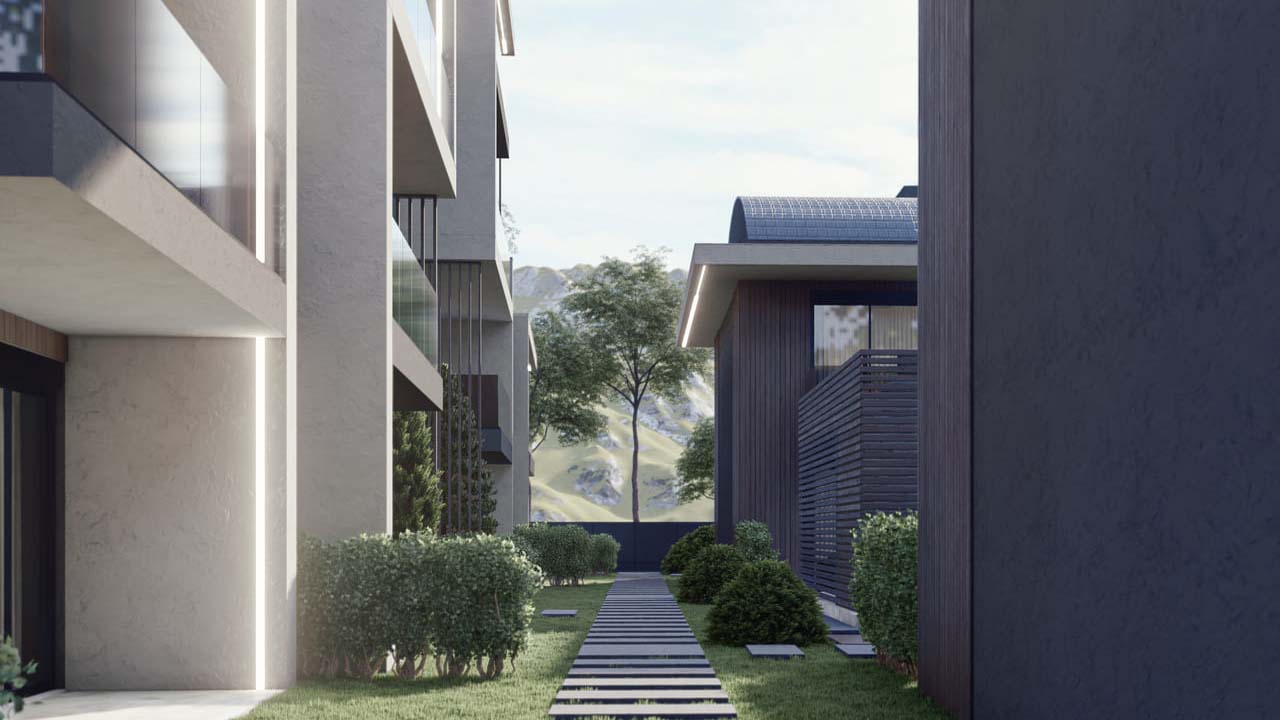 Villa 3+1 in Lotus Villas II, Aksu, Turkey No. 39200