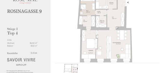 2 rooms Apartment in Rudolfsheim-Funfhaus, Austria No. 200914 26