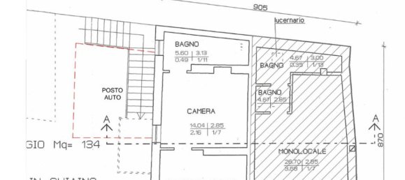 2 rooms Apartment in Vicenza, Italy No. 54693 14