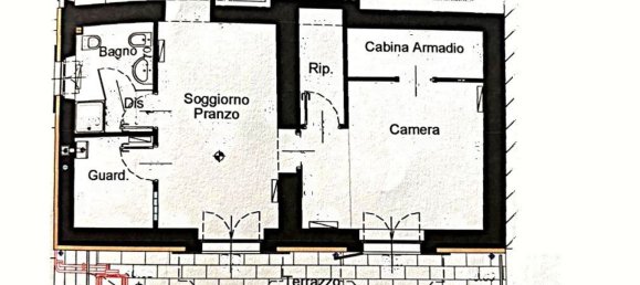 Apartamento de 2 habitaciónes en Luisago, Italy No. 258609 12
