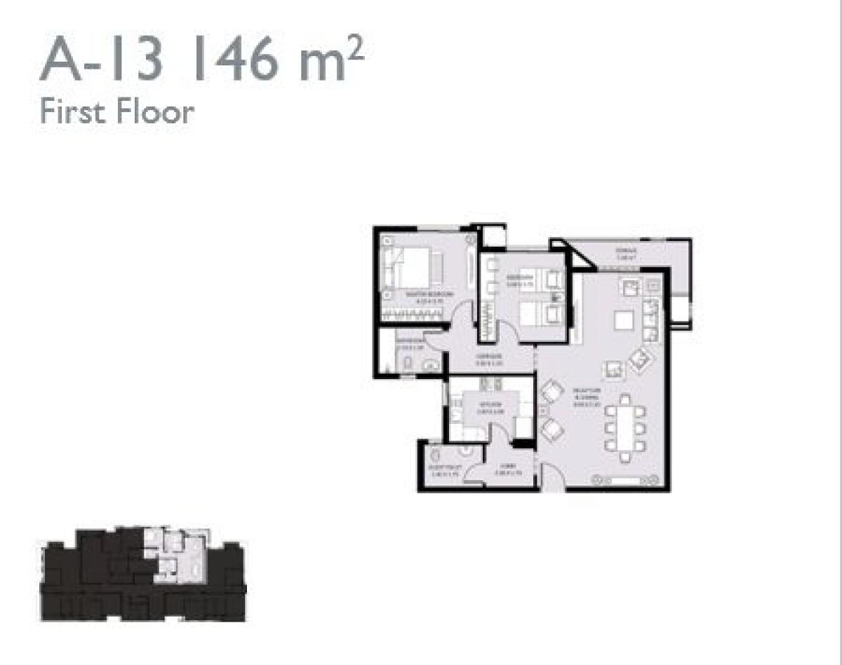 Apartamento com 2 quartos em condomínio em New Capital City, Egypt N.º 2328