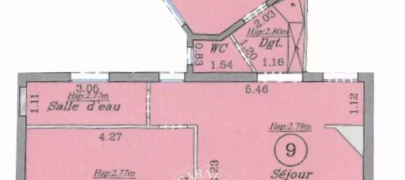 Apartamento de 2 habitaciónes en Boulogne-Billancourt, France No. 172662 3