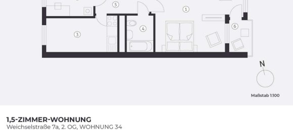 Apartamento T1 em Friedrichshain, Germany N.º 90549 16