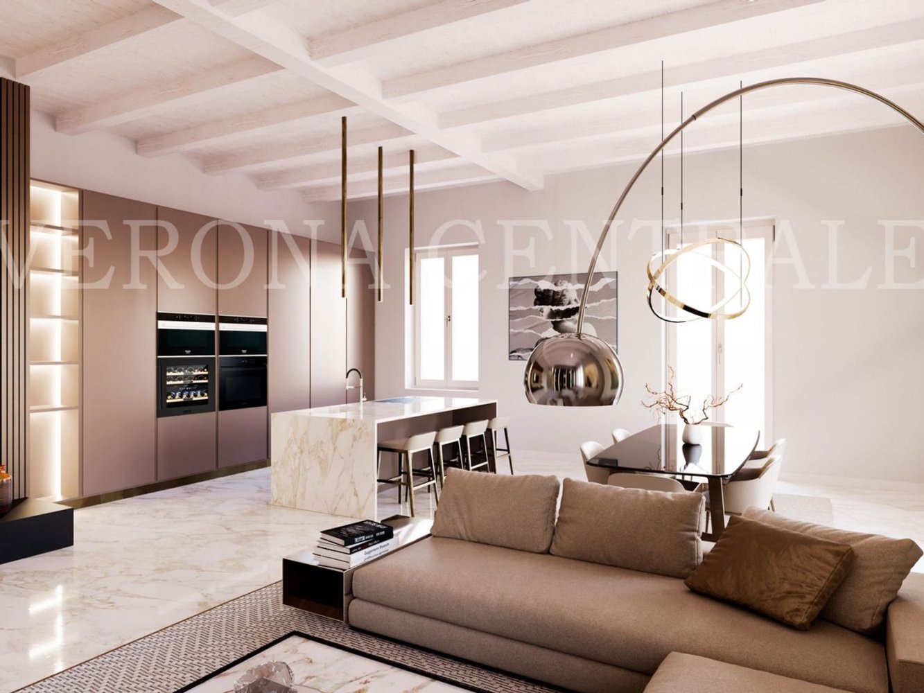 4 rooms Apartment in Verona, Italy No. 197626