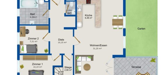 4 rooms Duplex in Wattens, Austria No. 180306 25