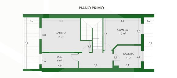 Дом с 4 комнатами в Чериньола, Италия № 34046 19
