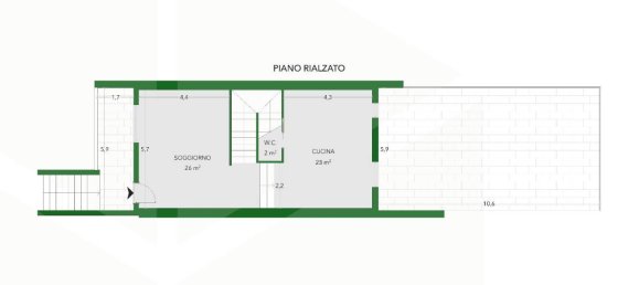 Дом с 4 комнатами в Чериньола, Италия № 34046 20