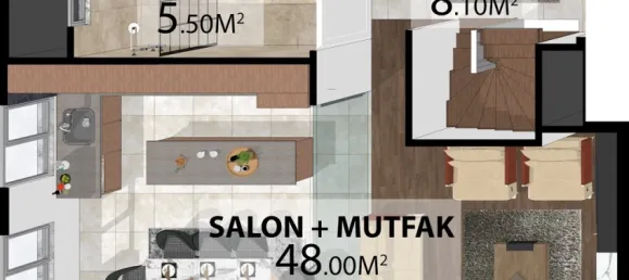 Wohnung 4+1 in Mugla, Turkey, Nr. 33425 11