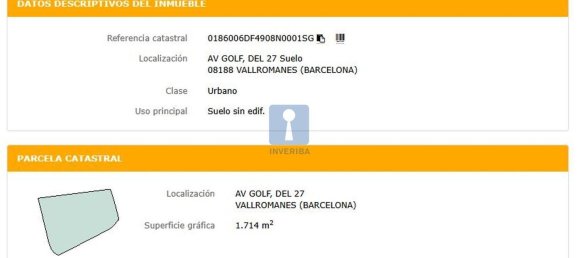 1714m² Land in Vallromanes, Spain No. 158093 5