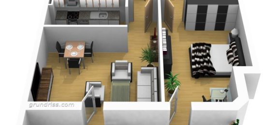 1 Schlafzimmer Wohnung in Mittelsachsen, Germany, Nr. 147196 5