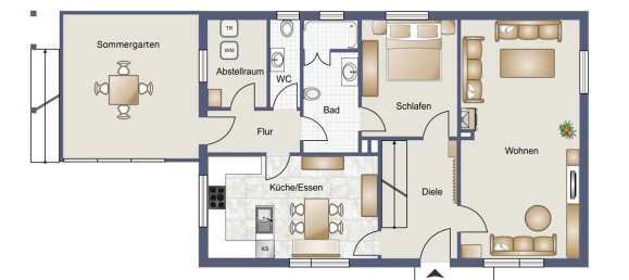 Casa de 3 dormitorios en Aurich, Germany No. 19186 22