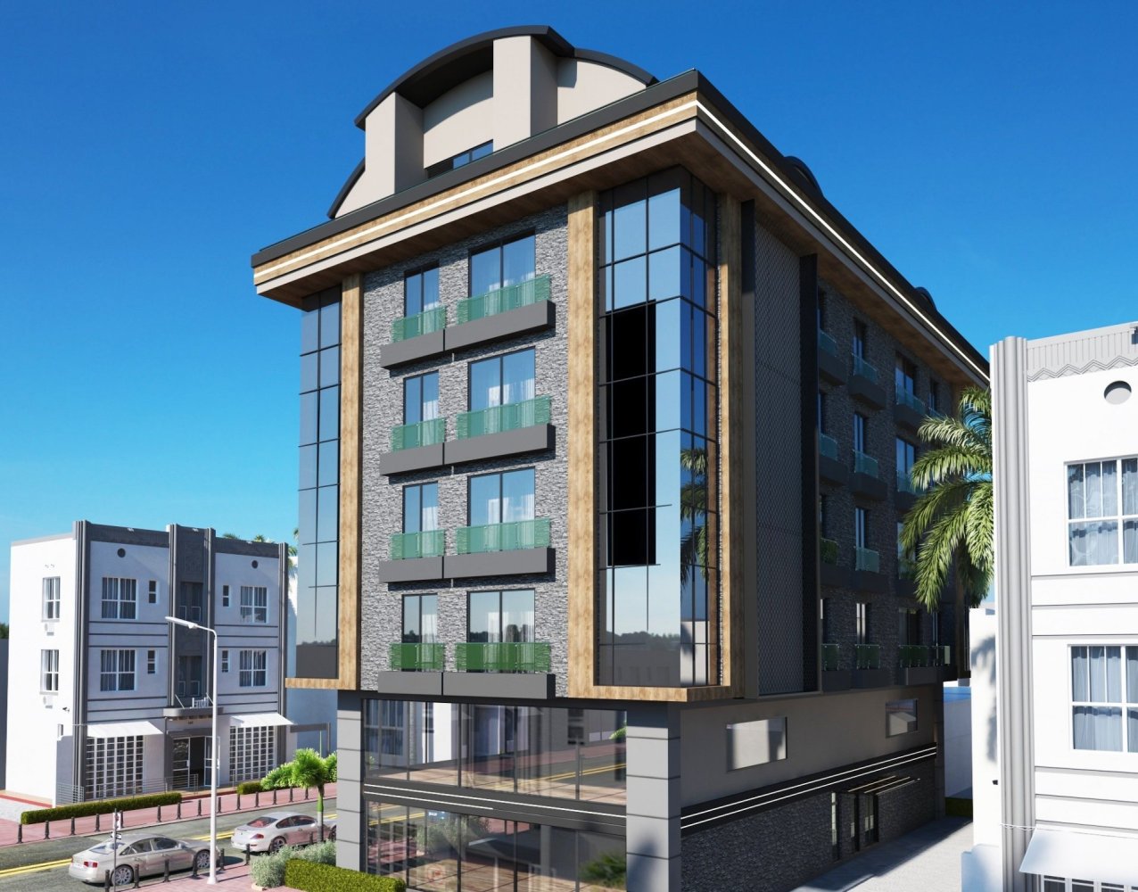 Квартира 1+1 в Аланья, Турция № 41700