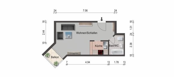 Studio à Leipzig, Germany No. 221472 14