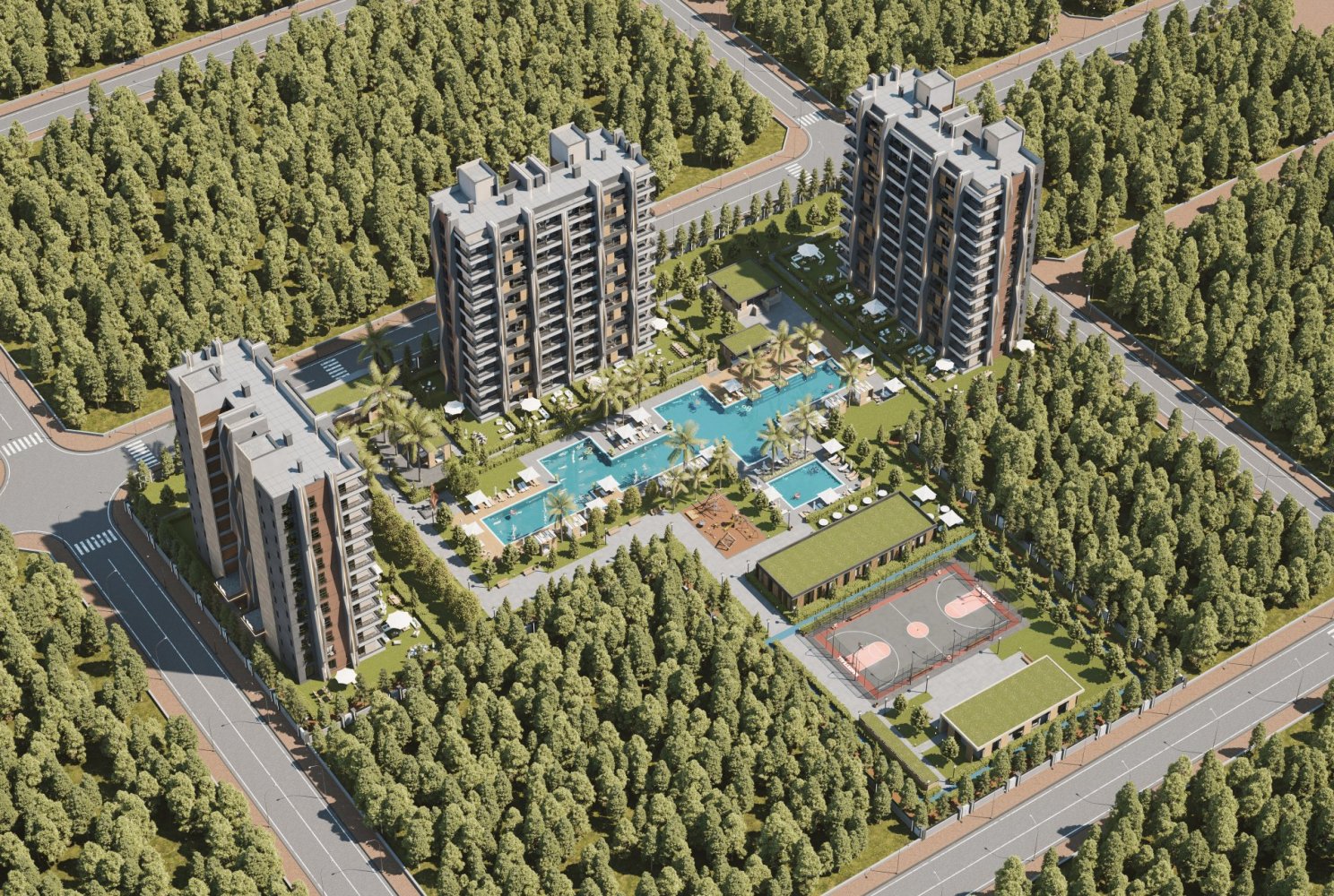 Apartment 1+1 in Antalya, Turkey No. 21560