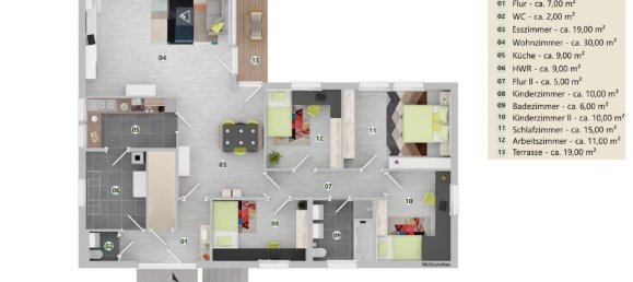 6 rooms Bungalow in Wolfsburg, Germany No. 86276 12