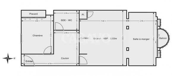 1 Schlafzimmer Wohnung in Guerande, France, Nr. 290360 13