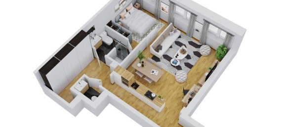 2-Zimmer Penthouse in Wien, Austria, Nr. 250679 15