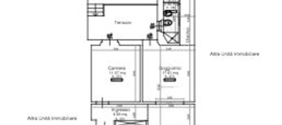 4 rooms Apartment in Florence, Italy No. 181784 16