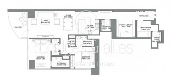 2 Schlafzimmer Wohnung in Mohammed Bin Rashid City, UAE, Nr. 56905 14