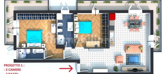 1 bedroom Apartment in Fiumicino, Italy No. 322531 25