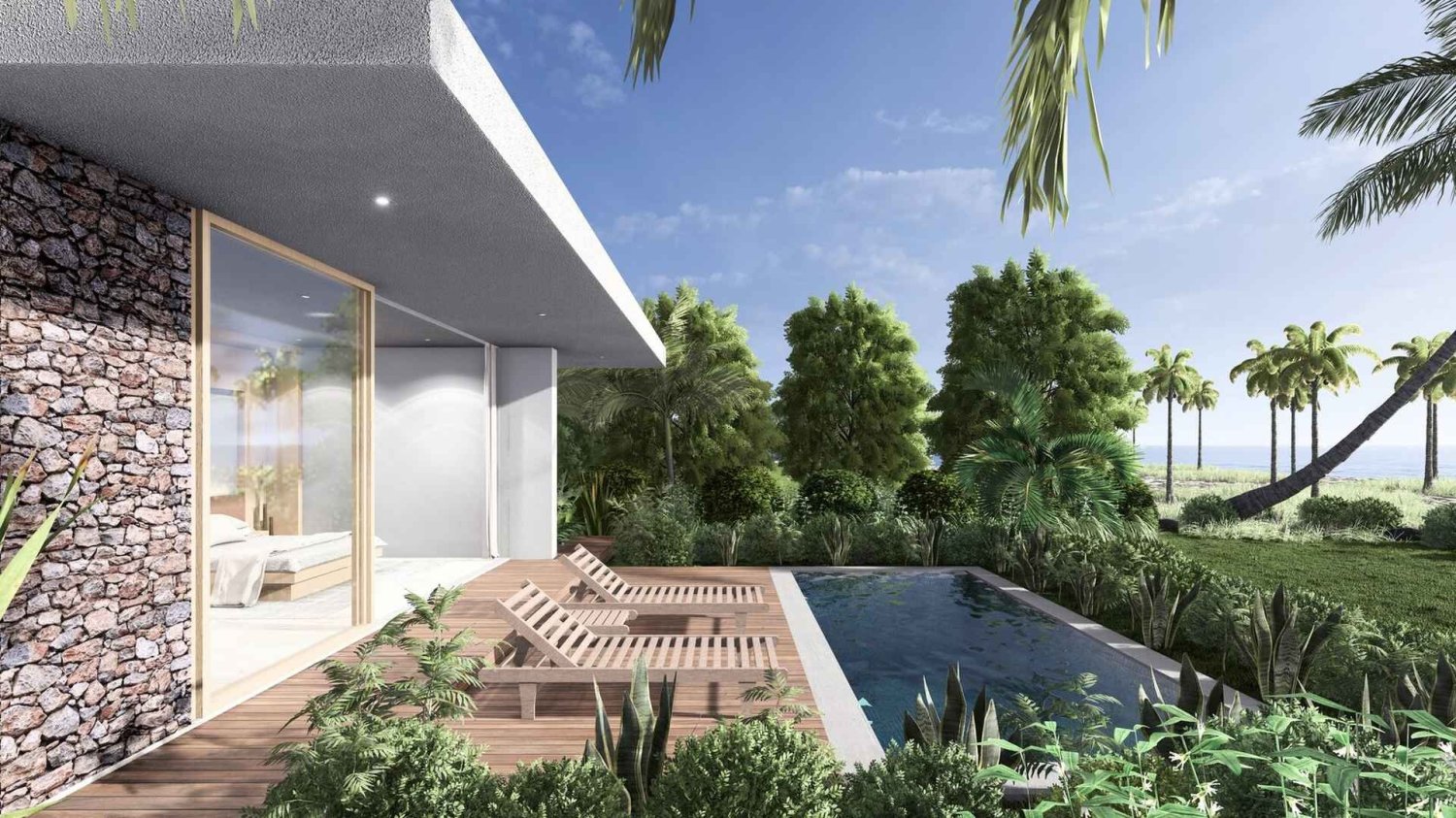 2 chambres villa à vendre à Praya, Central Lombok, West Nusa Tenggara, Indonesia № 57637