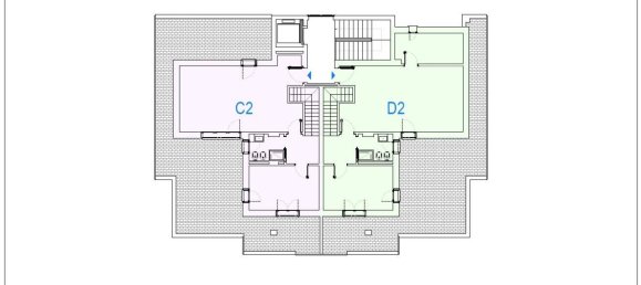 Пентхаус с 5 комнатами в Леньяно, Италия № 130244 5
