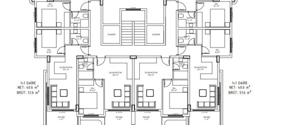 Apartment 1+1 in Demirtas, Turkey No. 31398 16