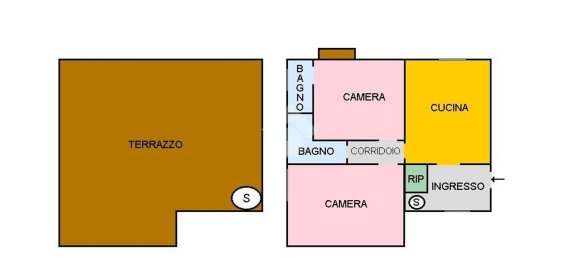 3 rooms Apartment in Naples, Italy No. 52478 28