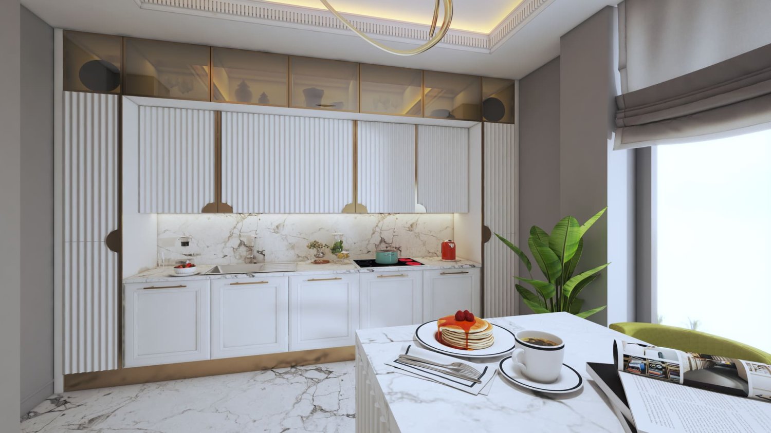 Wohnung 2+1 in Zeray Dilasa Orman, Basiskele, Turkey, Nr. 36062