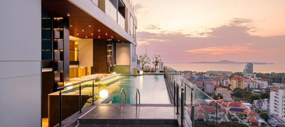 27 m² condominium en venta en Pattaya, Chonburi, Eastern Thailand, Thailand № 175345 2