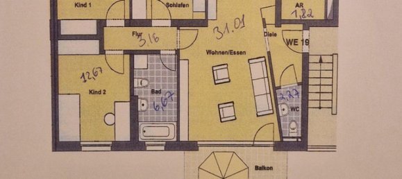 Apartamento T3 em Worms, Germany N.º 218106 19