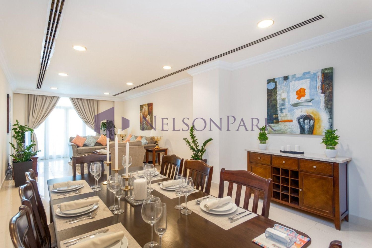 Квартира с 3 спальнями в Доха, Катар № 1655