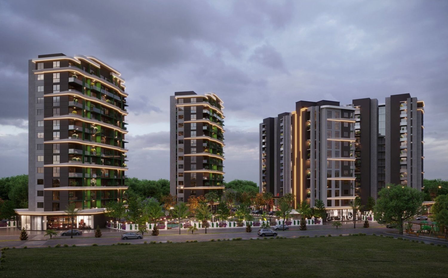 Apartment 3+1 in Mersin, Turkey No. 17191