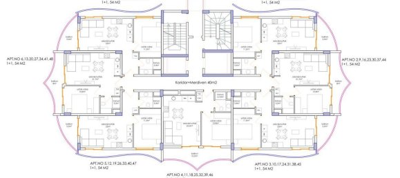 2 rooms Apartment in Tosmur, Turkey No. 9787 27