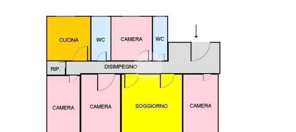 5 rooms Apartment in Cosenza, Italy No. 166499 30