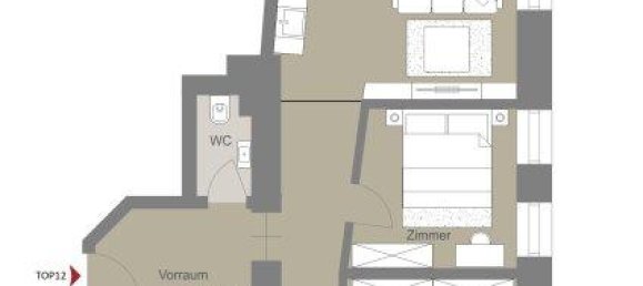3غرفة شقة في Rudolfsheim-Funfhaus, Austria رقم 116417 10