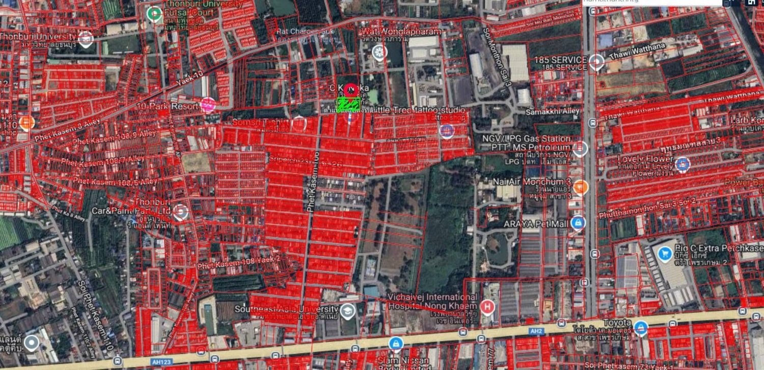 Terreno en Nong Khaem, Thailand 3200 m² No. 72542