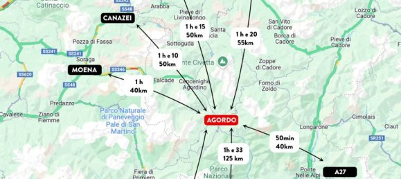 3 bedrooms Penthouse in Agordo, Italy No. 82542 3